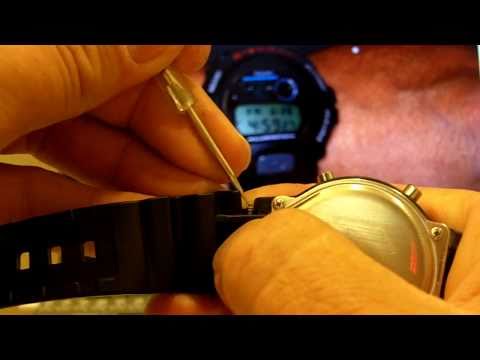 how to fasten a gold casio watch