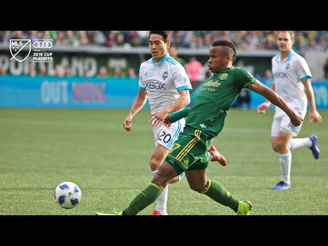 Video: Jeremy Ebobisse | Timbers 2, Sounders 1 | Audi 2018 MLS Cup Playoffs | Nov. 4, 2018