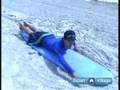 How to Surf : How to Paddle on the Surf Board: Beginning Surfing Lesson
