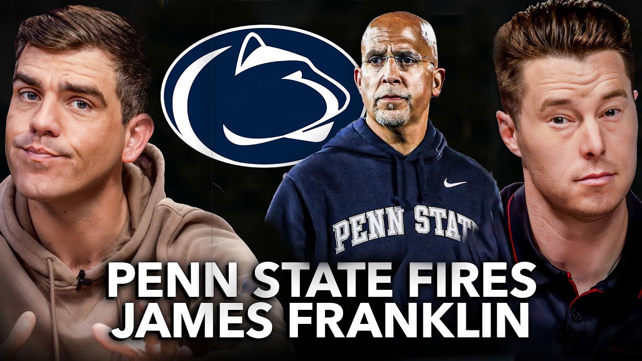 BREAKING: Penn State Fires James Franklin Instant Reaction | Who Will Be the Next Head Coach?