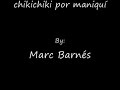 maniquí bailando el chikichiki