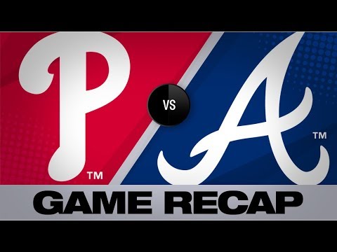 Video: Nola, Bruce lead Phillies to shutout win | Phillies-Braves Game Highlights 7/2/19