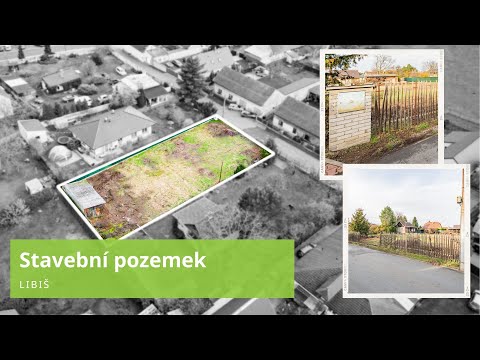 Video Prodej stavebního pozemku 927 m², Libiš
