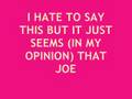 Joe Jonas:: A Changed Man?
