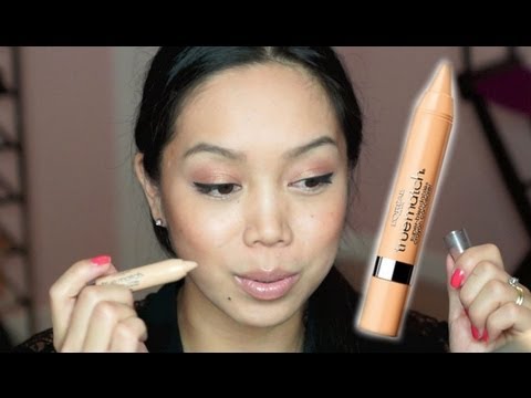 concealer - Here is my first impression review on Loreal's NEW true match super blend able concealer crayon. I'm using shade W4-5. Thumbs up if you find this video helpf...