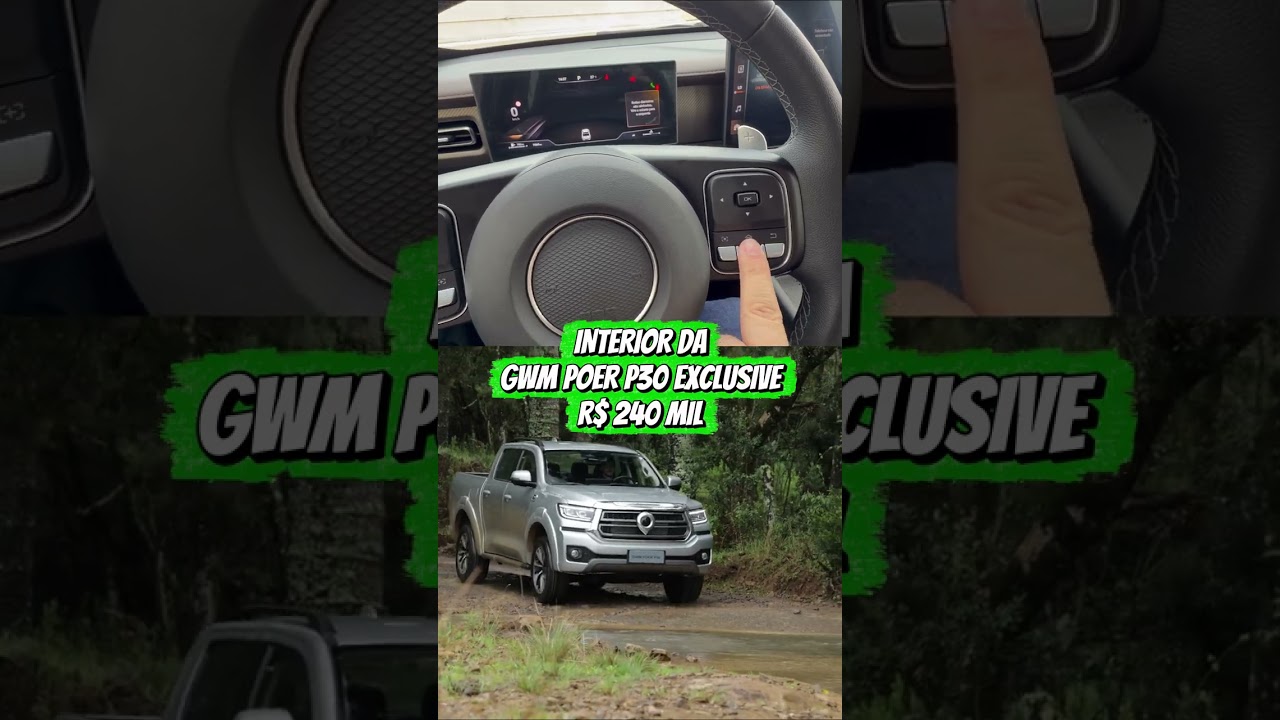 3 Detalhes do posto de comando da GWM Poer P30! 🛑💻