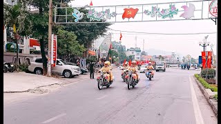 TP Uông Bí ra quân thực hiện đợt cao điểm tấn công, trấn áp tội phạm bảo vệ Tết Nguyên đán Canh Tý 2020