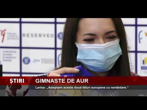 Gimnastele de aur, întâmpinate cu aplauze și flori, la revenirea în țară