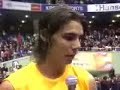 Interviews after the exhibition match Interviews after the exhibition match