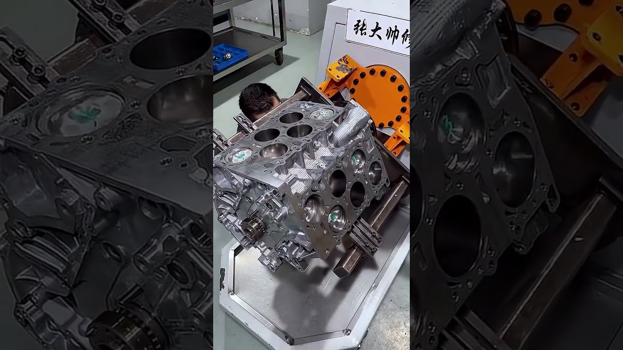 VEJA a COMPLEXIDADE desse Motor!