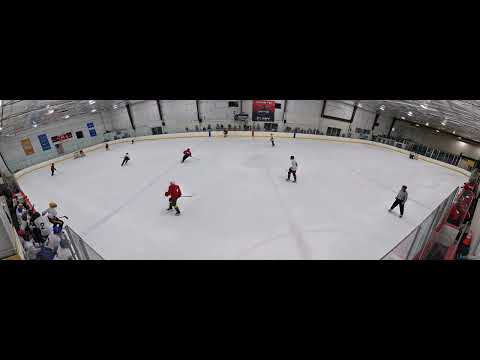 Caden Fine #12 Dark jersey NCDC camp goal