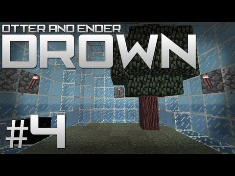 Minecraft Drown w/ Otter and Ender - #4 | Say Moo?