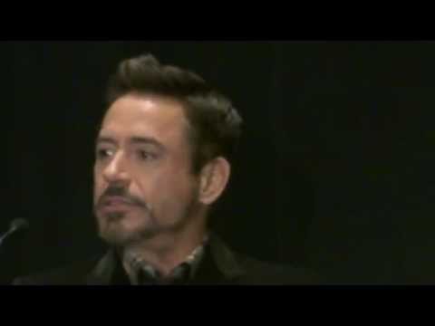Robert Downey jr. nos presenta Iron Man 3 en Comic-Con 2012