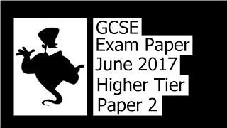 June 2017 2H Exam Paper Walkthrough