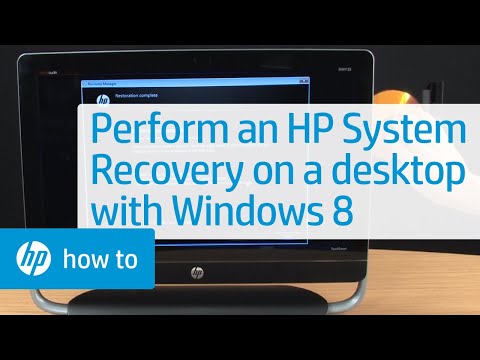 video-linktoworks-Performing an HP System Recovery on an HP Desktop PC...