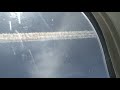 Jet contrail at closer look Jet contrail at closer look