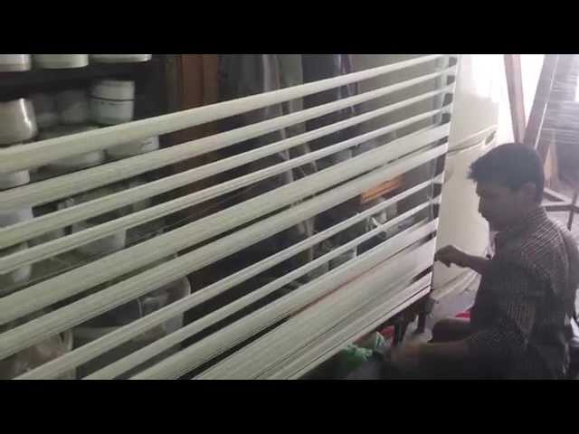 ペルシャ絨毯のチェレケシー、HOW TO MAKE PERSIAN CARPET