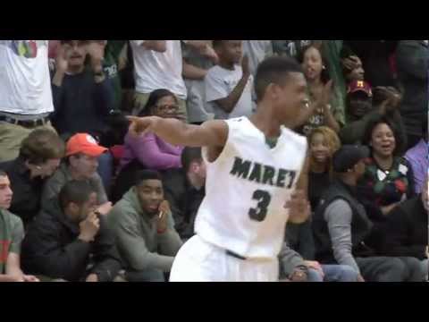 Boys Basketball MAC Championship Maret vs. Sidwell Friends 2/24/13