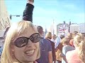 a quick look at the rally, then the march to old town!