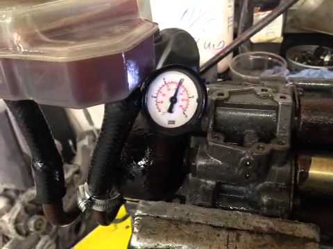 how to bleed ayc pump evo 6