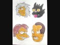 Just a few pics of my Simpson drawings.