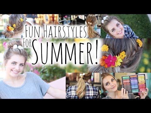 Cute NO HEAT Hairstyles for Summer! ! | Aspyn Ovard