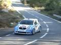 Rally Catalunya 2008 - Shakedown - Aaron Burkart