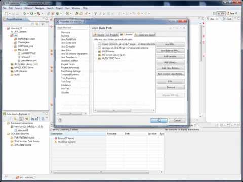 how to enable jpa in eclipse