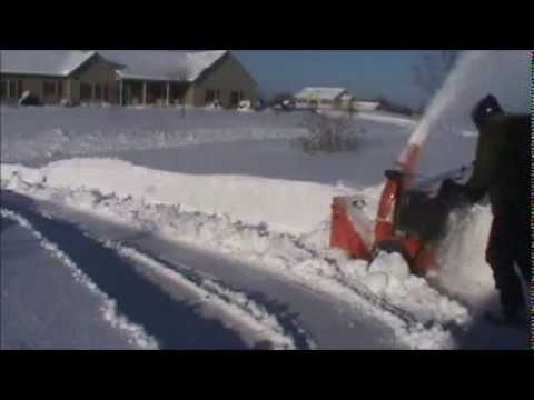 Ariens Snowblower Over 2 Feet of Snow