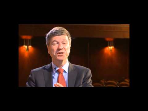 development goals - Interview with Jeffrey Sachs, Director of The Earth Institute at Columbia University.