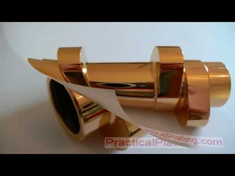 Gold Plated WW2 Spitfire Camshaft