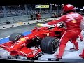Incidente Ferrari al Pitstop di Singapore! Ma è possibile ??? Incidente Ferrari al Pitstop di Singapore! Ma è possibile ???