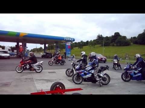 christy kee - Ballintra Charity Bike Run gathers at Robert Kee Topaz Service Station at Laghey. Saturday 03-08-2013 The Ballintra Charity Bike Run in aid of a trip to Afri...