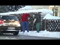 Der Tag danach - Folgen des dem Schneetiefs Petra am 17.12.2010