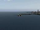 F14 flight through chicago from old miegs field