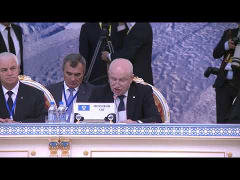 Президент Республики Молдова выступил на заседании Совета глав государств СНГ в Душанбе