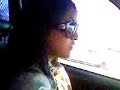 Neeva $u$ actin all cute in the passangers seat