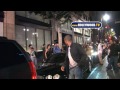 eva longoria and tony parker dine at katsuya in hollywood, california. usa