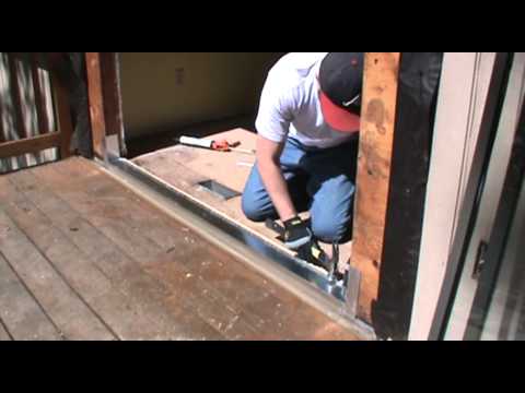 how to install a pocket door