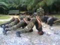 latihan sebenar komando