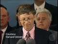 video of bill gates speech at harvard