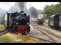 Dampflok 101 Selfkantbahn Abfahrt