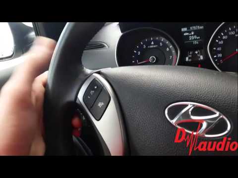 Штатное головное устройство Hyundai i30 2012 L156