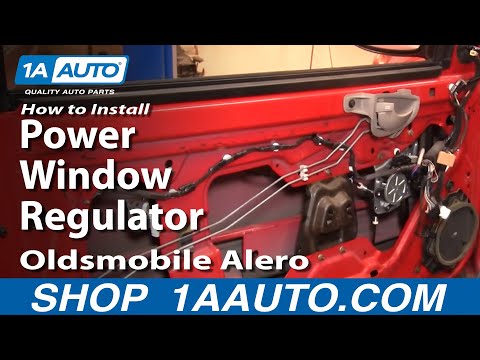 How To Install Replace Power Window Regulator Oldsmobile Alero 99-04 1AAuto.com