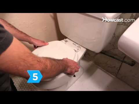 how to fit a toilet seat uk