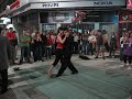 Tango en esquina de Florida y Lavalle, baila Ana Babic