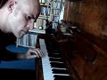 this simple piece is a wonderful composition by the greek eleni karaindrou in a film with the wonderful actor bruno ganz produced and directed by theo angelopoulos. it`s a sad music and on the cd it`s a theme that returns many times in different arrangements - try to find it...