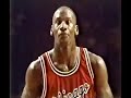 in just his second ever nba game, michael jordan put on a classic 