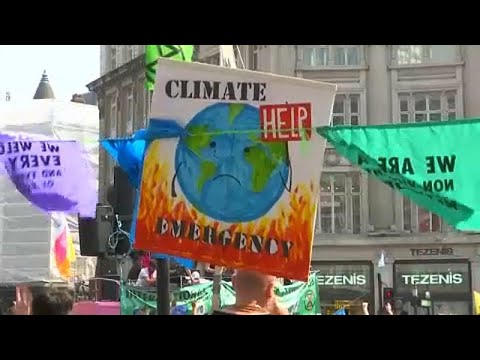 Grobritannien: Seit drei Tagen Klimaproteste in Lond ...