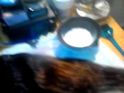 how to dye unprocessed hair